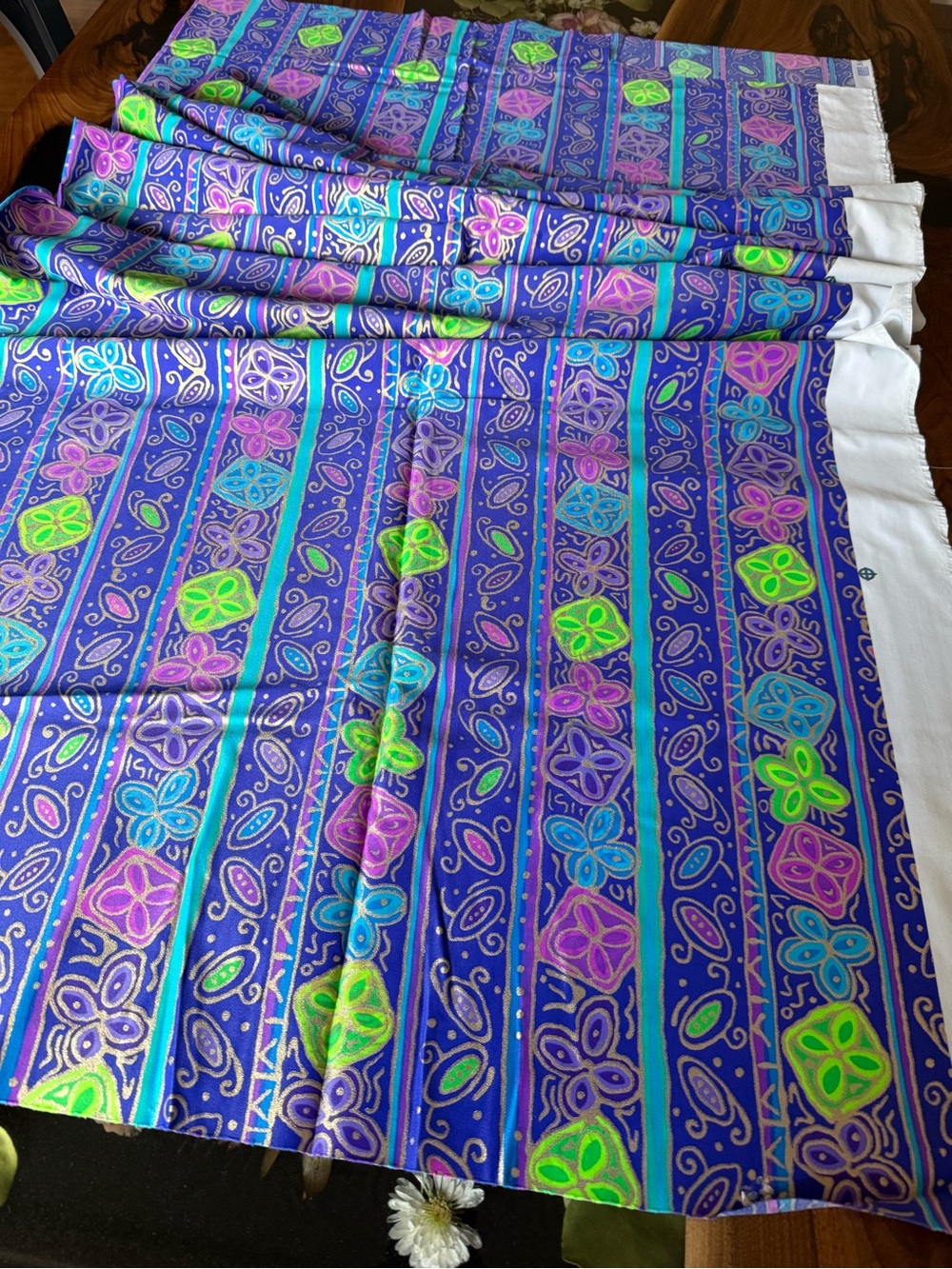 Vintage 90’s Missbrenner Swimwear Athletic Dance Fabric 2 Yards